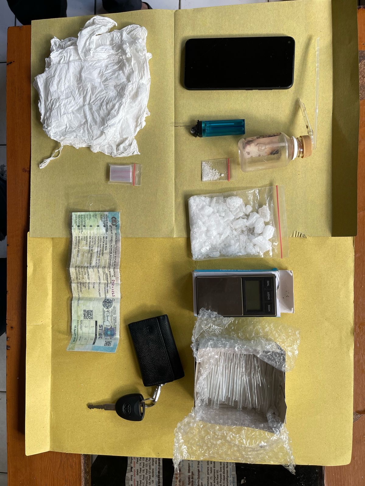 Gagalkan Peredaran Sabu, Empat Tersangka Diamankan Sat Narkoba Polres Payakumbuh 